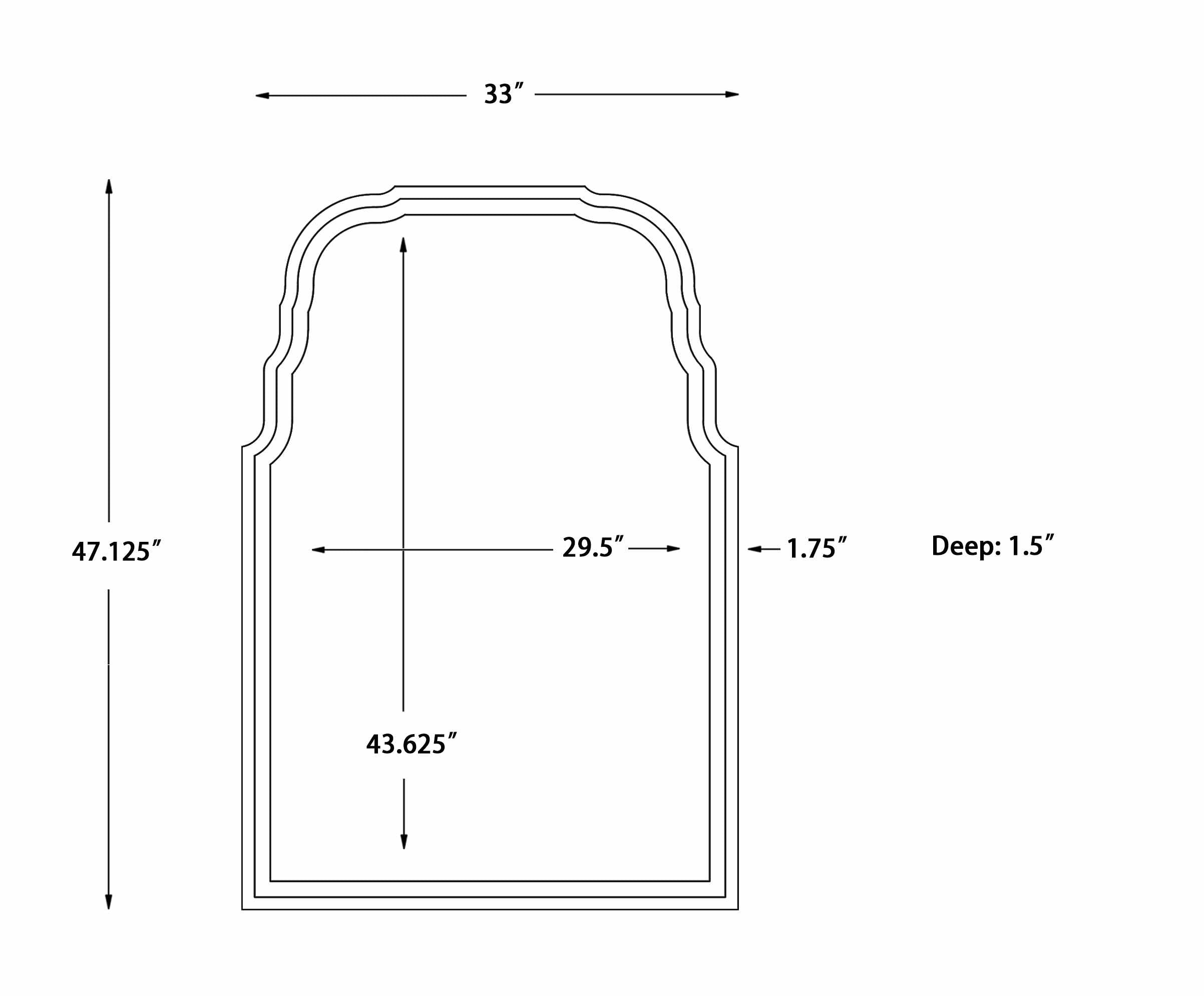 Casafranca Mantel Mirror-0