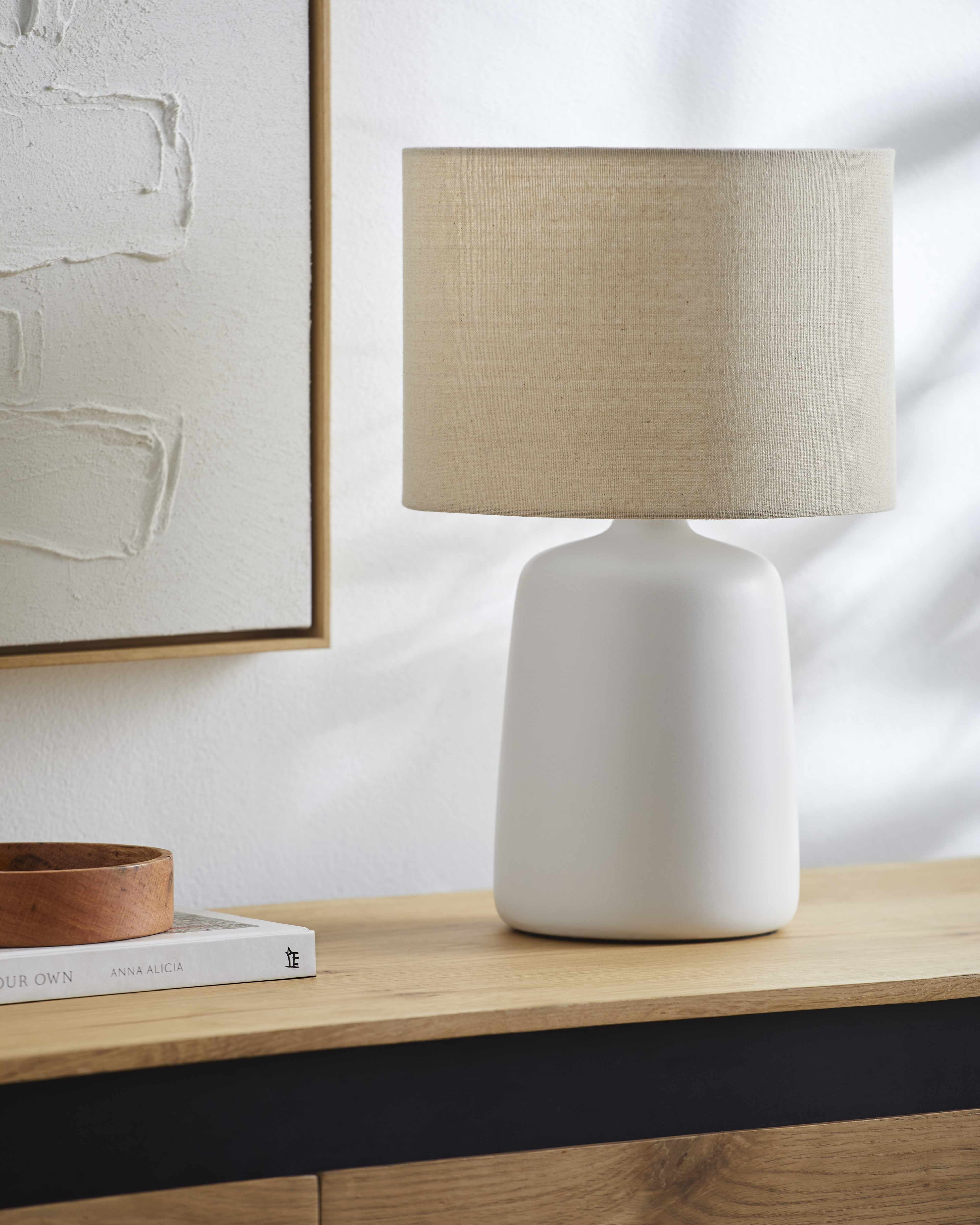 Chiquimula Golden Cylinder Accent Table Lamp-4