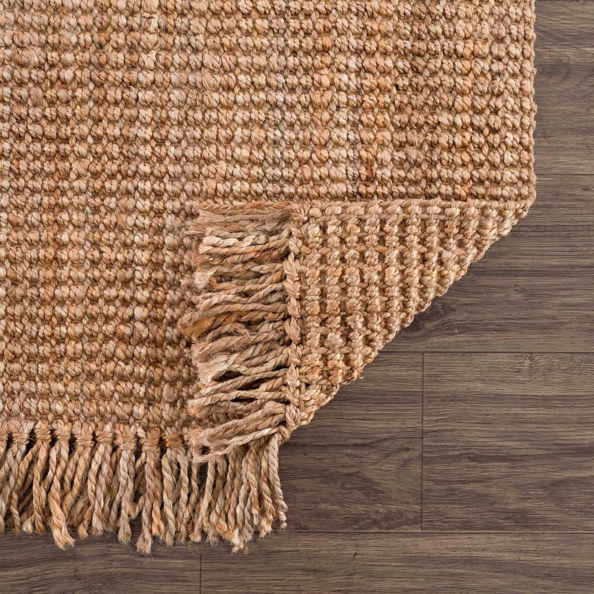 Senneterre Natural Jute Rug – Eco-Friendly & Stylish - PRHOMZ