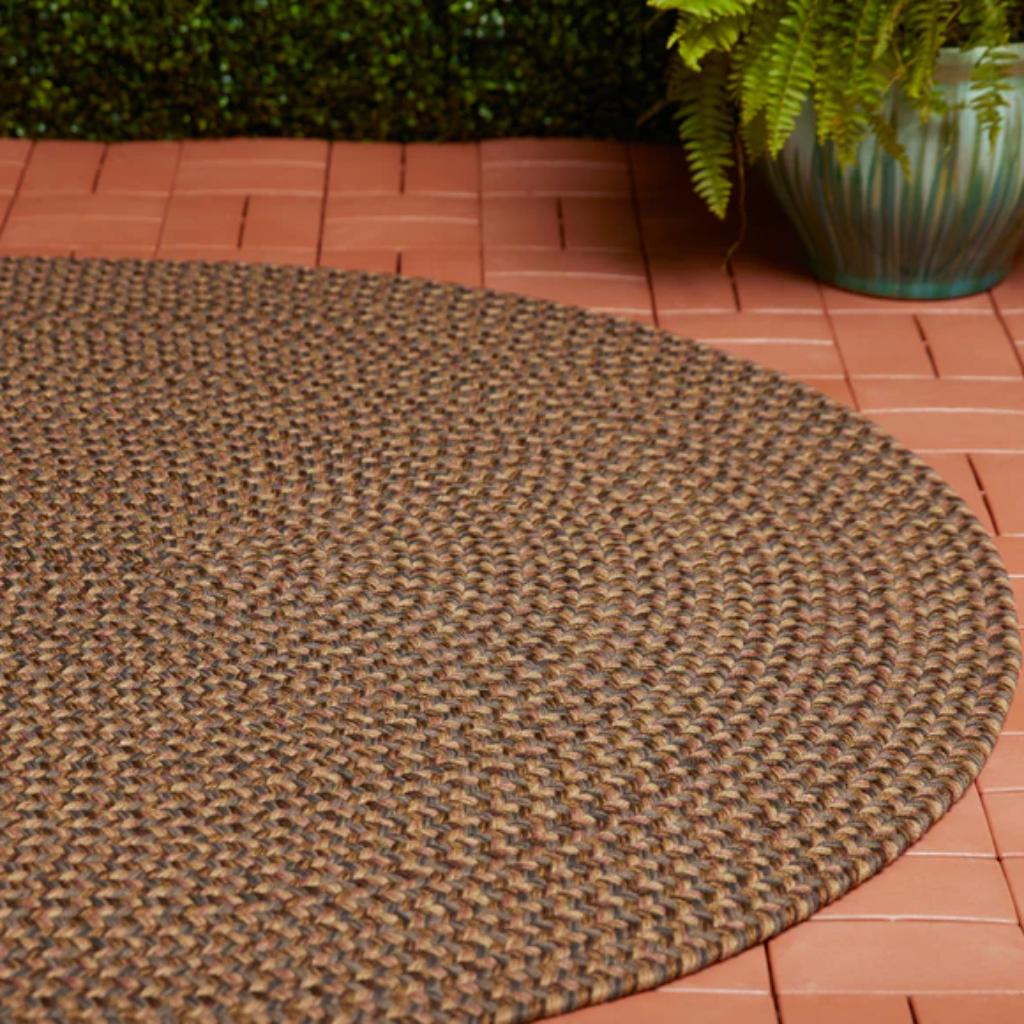Camden Braided Round Reversible Indoor-Outdoor Rugs
