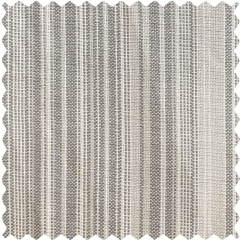 Casey Light Striped Cotton Custom Curtains