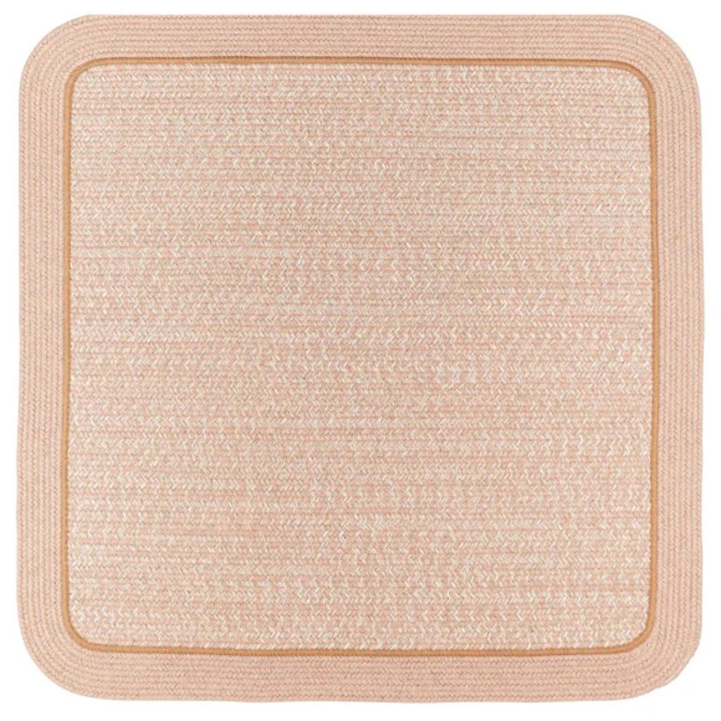Casual Comfort Braided Square Reversible Area Rugs