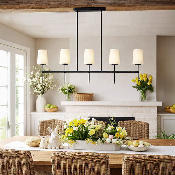 5 Light Linear Chandelier