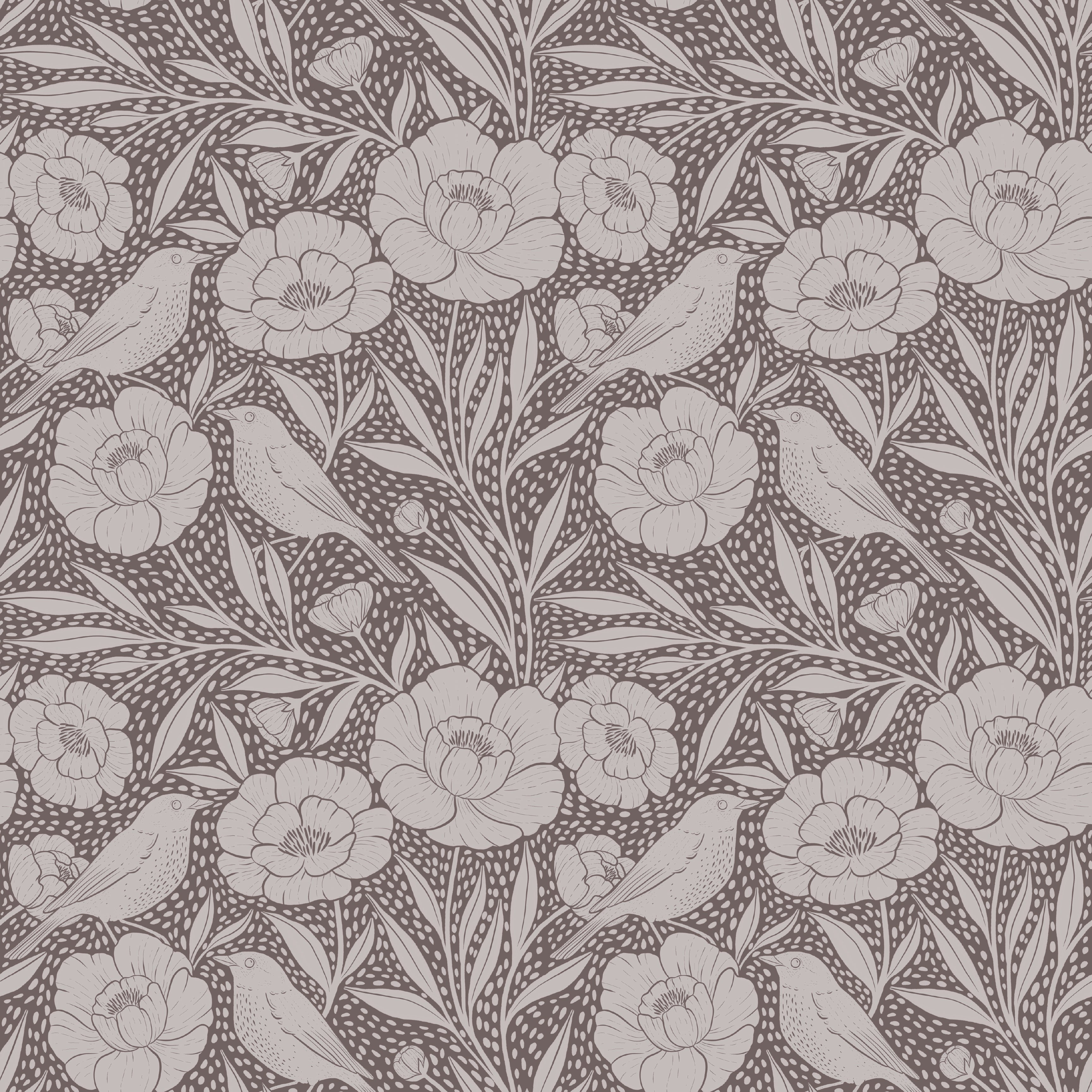 Charlene Wallpaper by Claire's Creative Forest