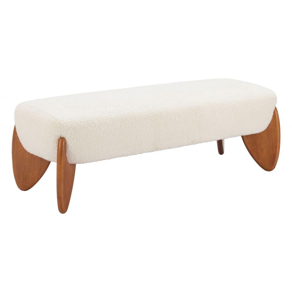 Charm Textured Fabric Bedroom Bench