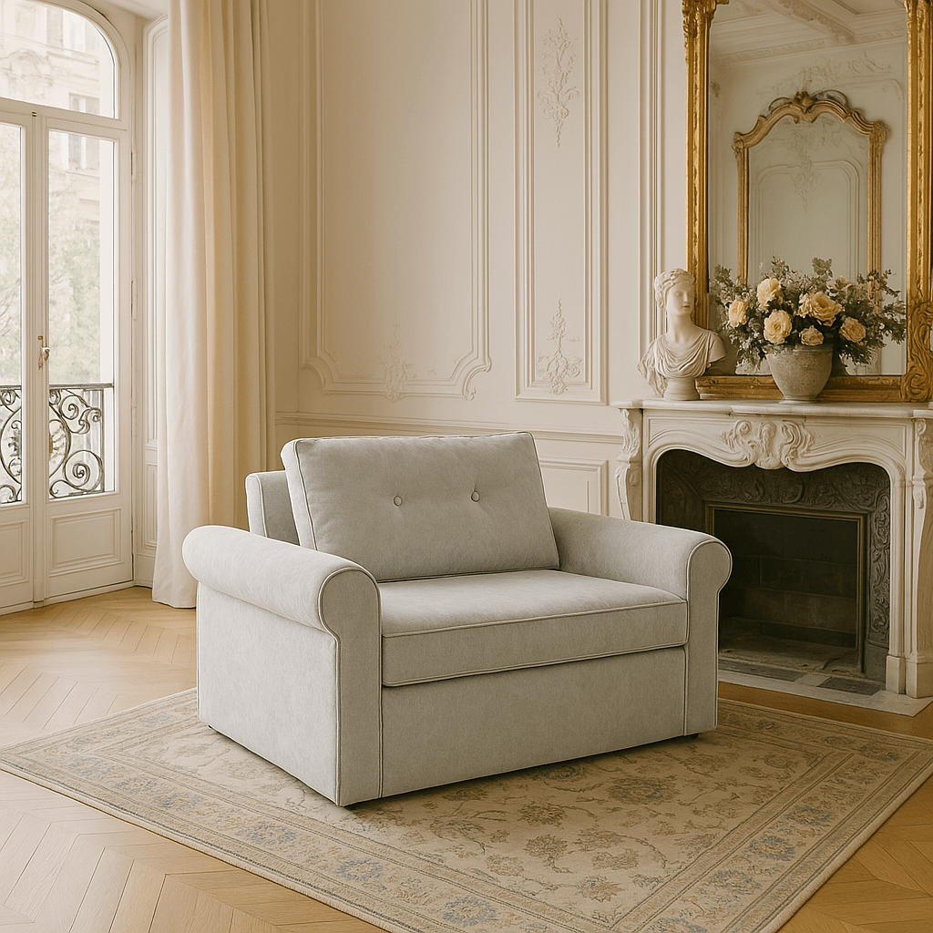 3-in-1 Adjustable Sleeper Sofa Bed Pull Out Chair Sofa - PRHOMZ