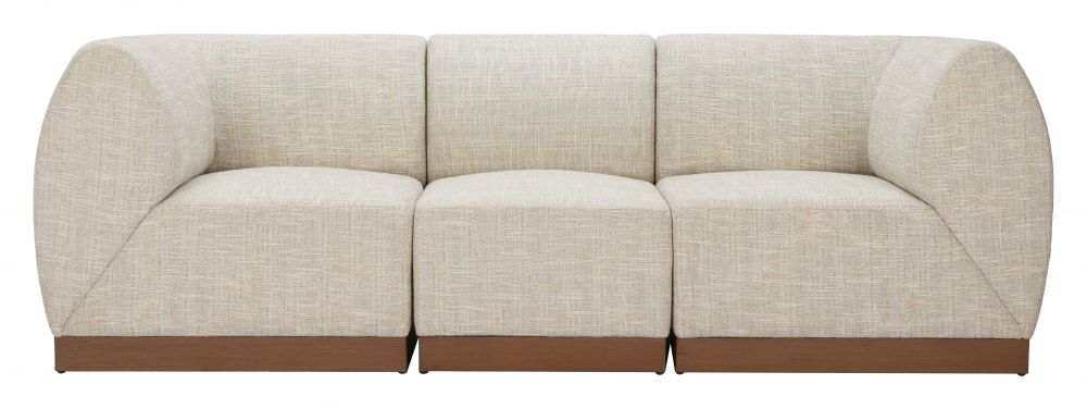 Christy Fabric Outdoor Armless Chair