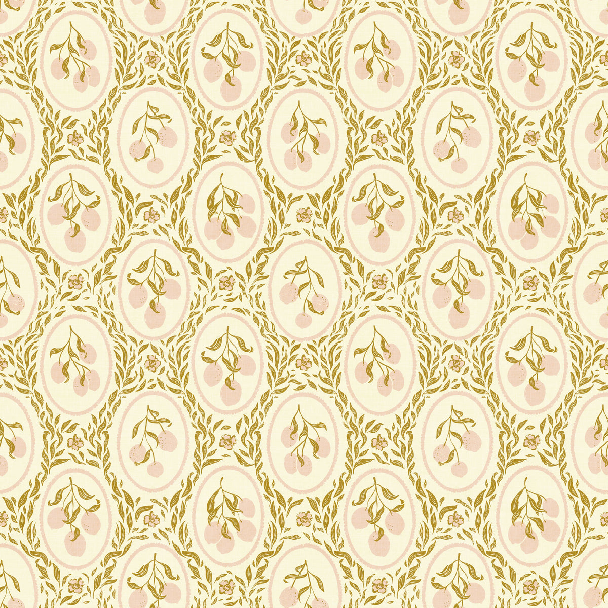 Citrine Wallpaper by Biba Nima Design