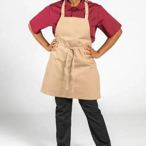 Cotton Blend Classic Twill Bib Aprons 2 PK - PRHOMZ