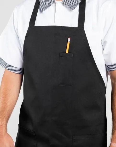 Cotton Blend Classic Twill Bib Aprons 2 PK - PRHOMZ