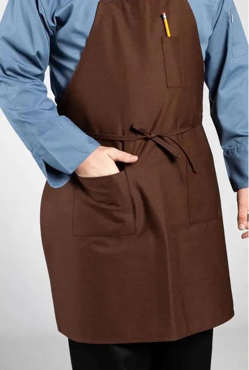 Cotton Blend Classic Twill Bib Aprons 2 PK - PRHOMZ