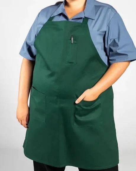 Cotton Blend Classic Twill Bib Aprons 2 PK - PRHOMZ
