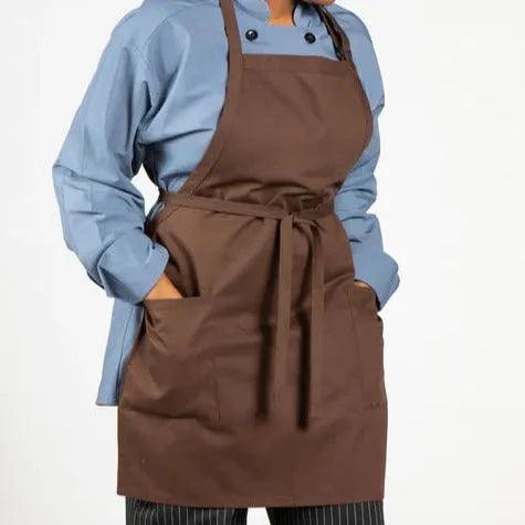 Cotton Blend Classic Twill Bib Aprons 2 PK - PRHOMZ