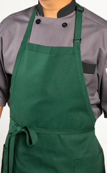 Cotton Blend Classic Twill Bib Aprons 2 PK - PRHOMZ