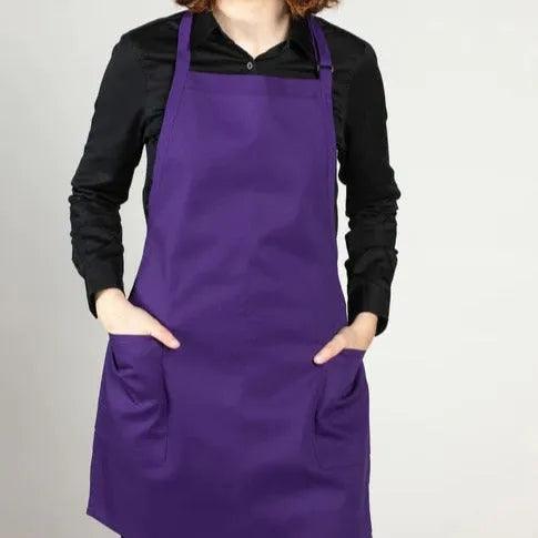 Cotton Blend Classic Twill Bib Aprons 2 PK - PRHOMZ
