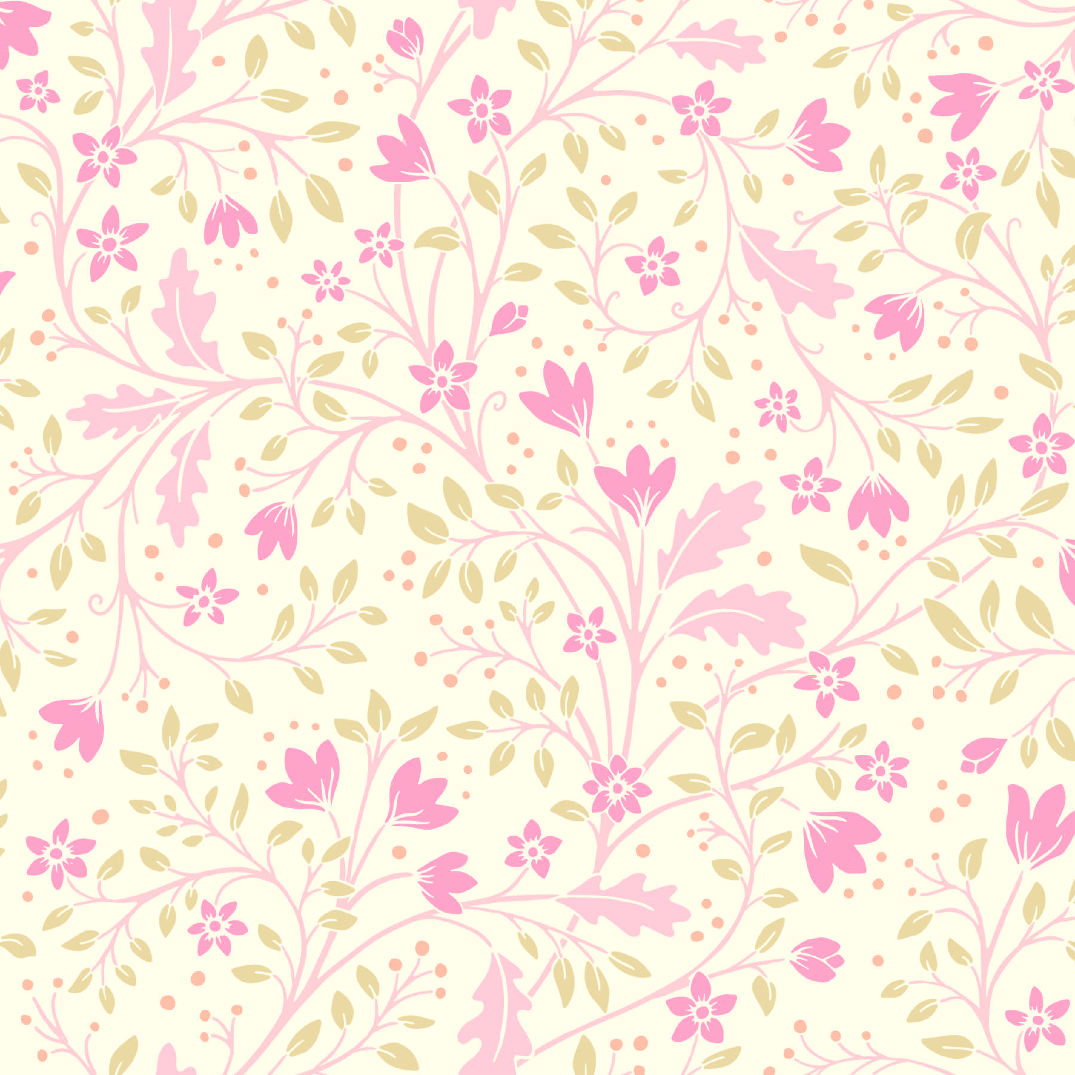 Clematis Wallpaper by Anna Black Creative