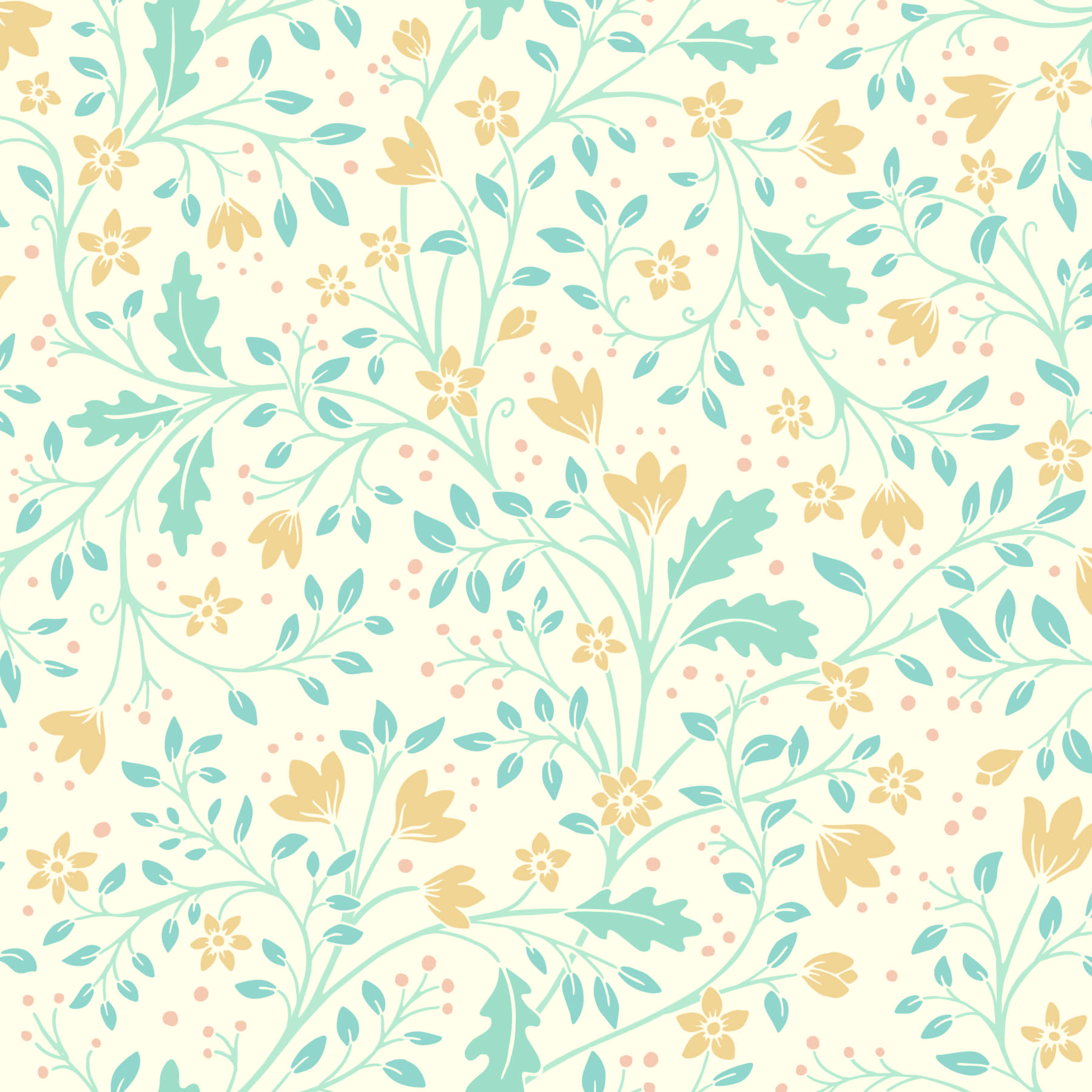 Clematis Wallpaper by Anna Black Creative