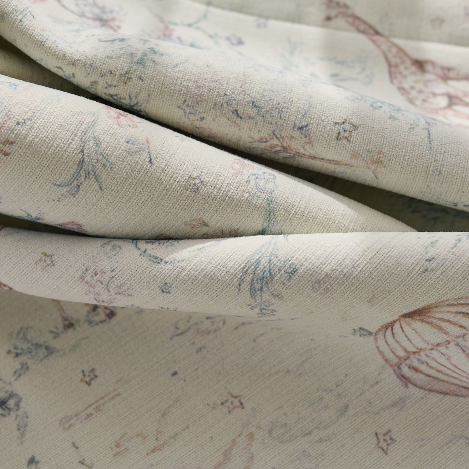 Colette Toile De Jouy Patterned Curtains