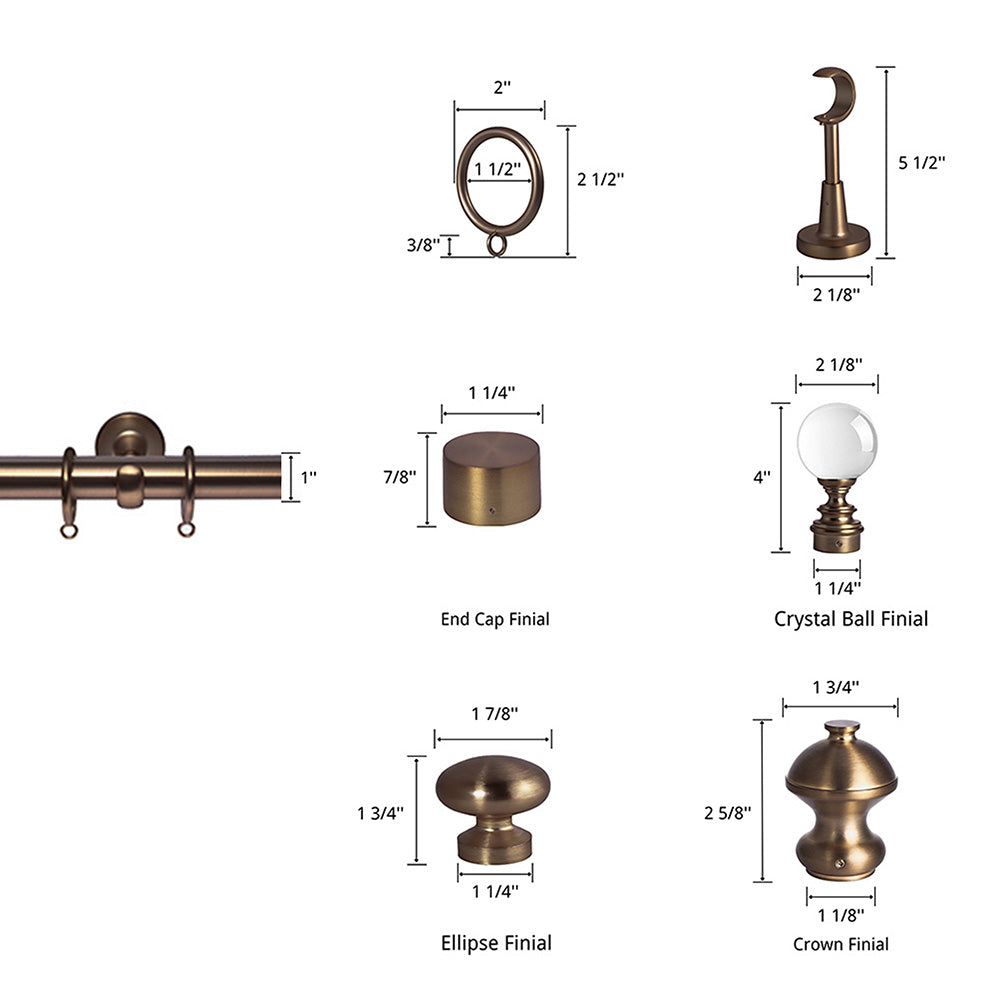 Lyne Custom Curtain Rods