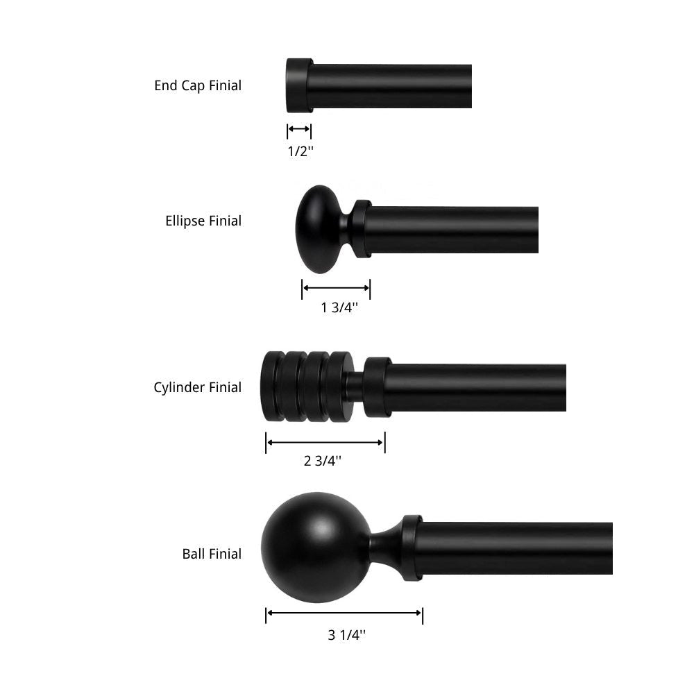 Zoe Custom Traverse Curtain Rod