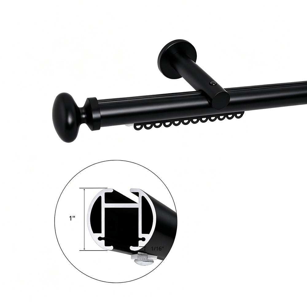Zoe Custom Traverse Curtain Rod