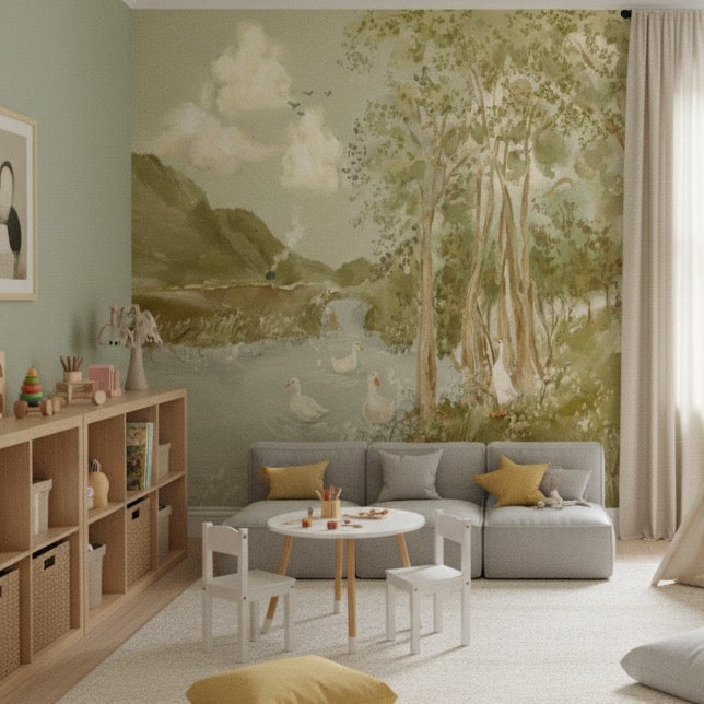 Nils Wallpaper by Celeste Clark