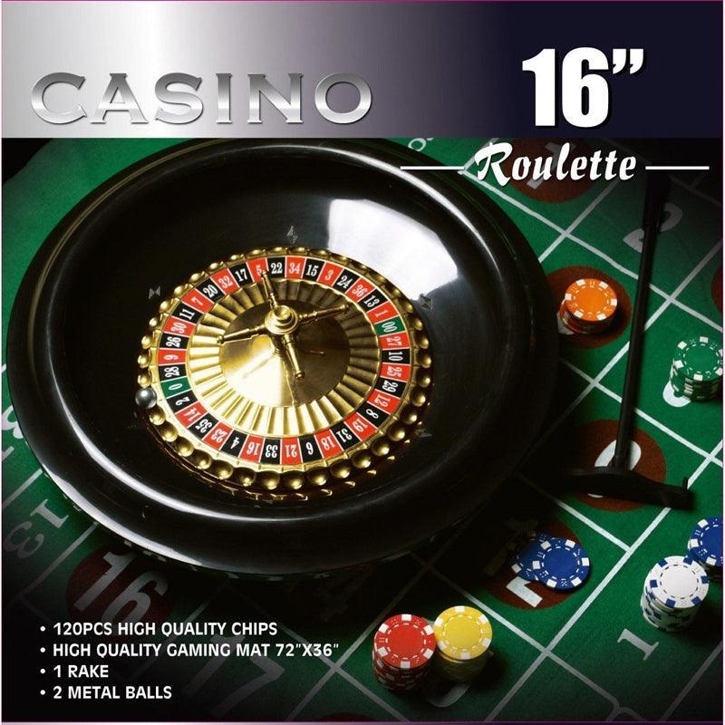 16-inch Roulette Wheel Game Set by Da Vinci - PRHOMZ
