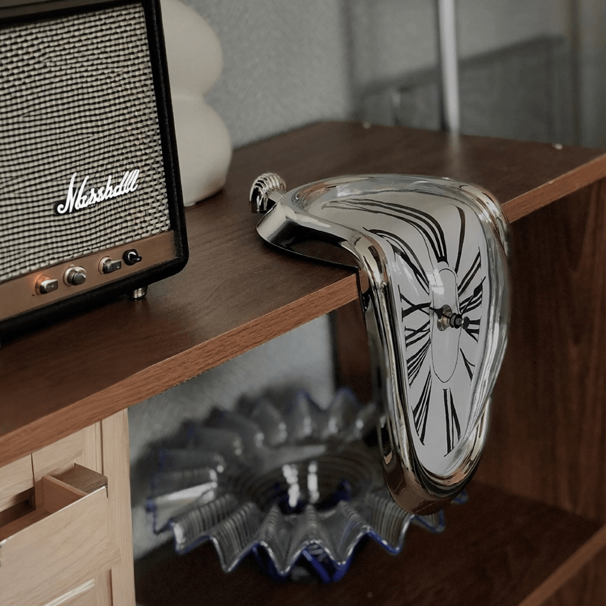 2-Pack DALI Melting Clock, Holiday Gifts - PRHOMZ