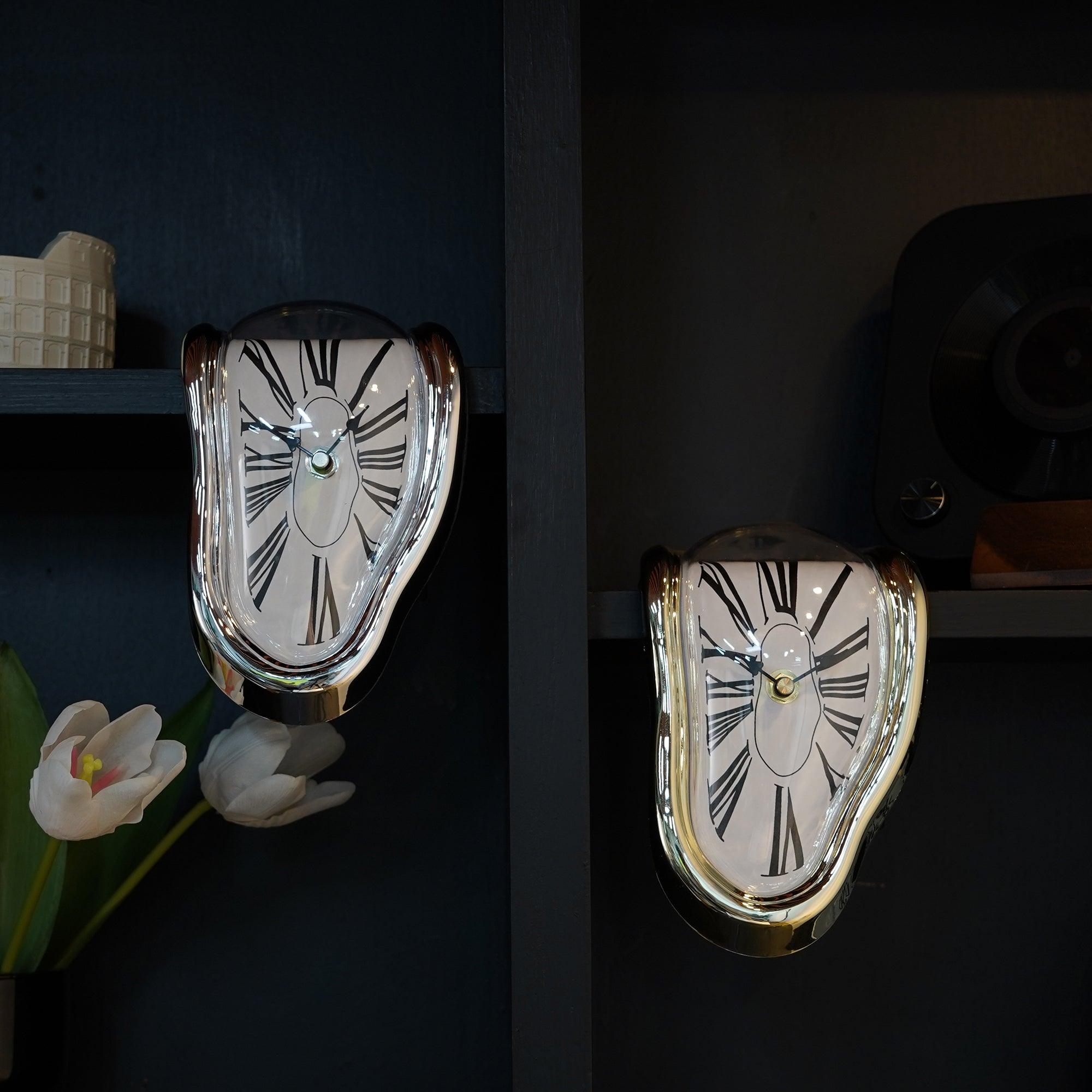 2-Pack DALI Melting Clock, Holiday Gifts - PRHOMZ