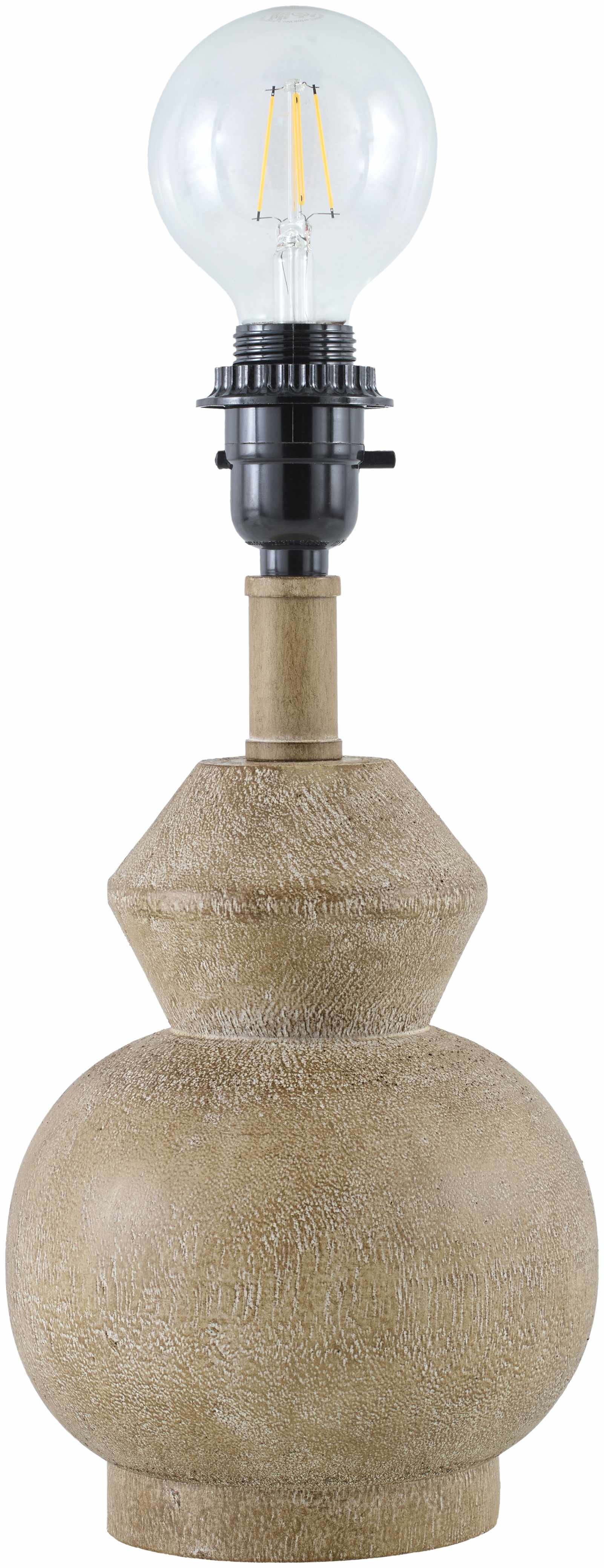 Dongobesh Rattan Dark Brown Resin Table Lamp-4