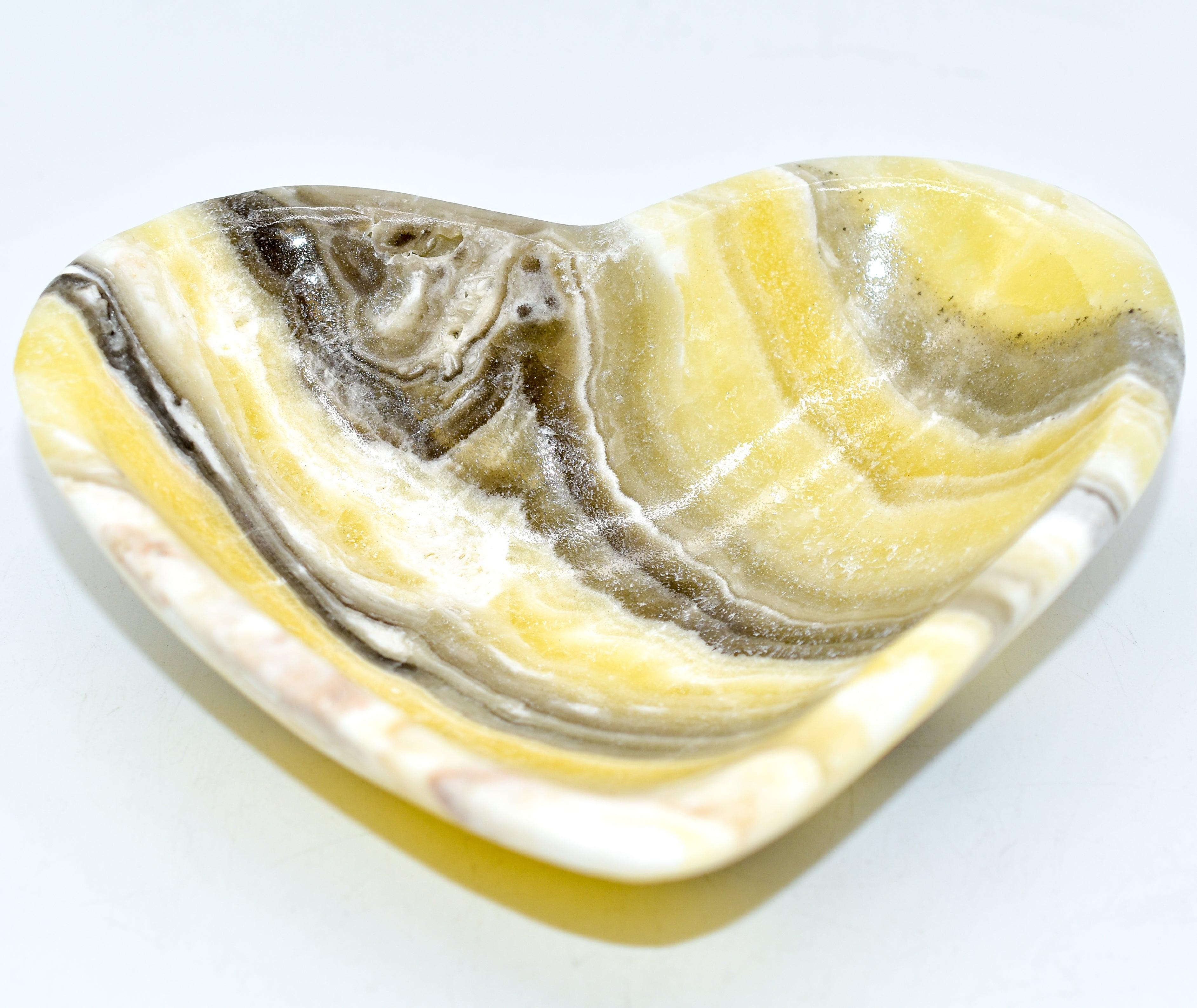 Heart Shaped Onyx Bowls