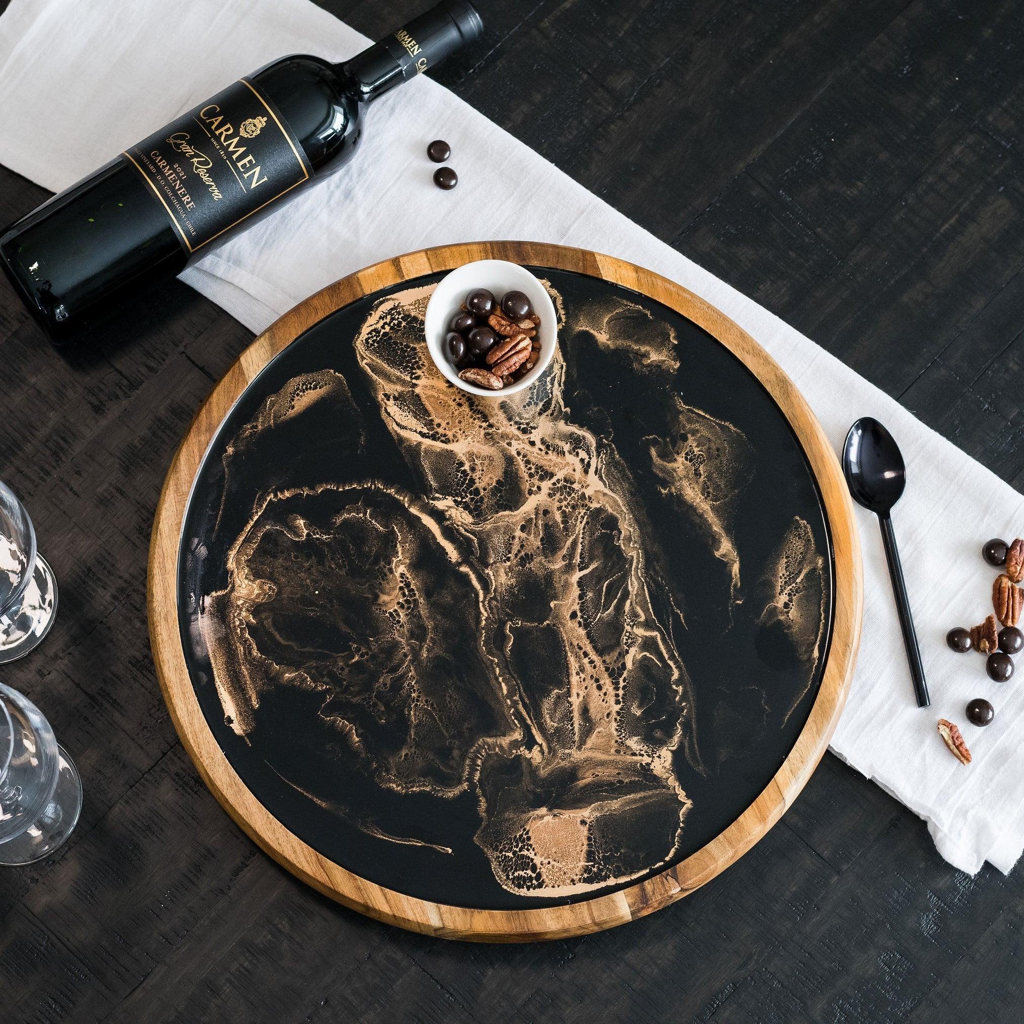 Acacia Lazy Susan - PRHOMZ