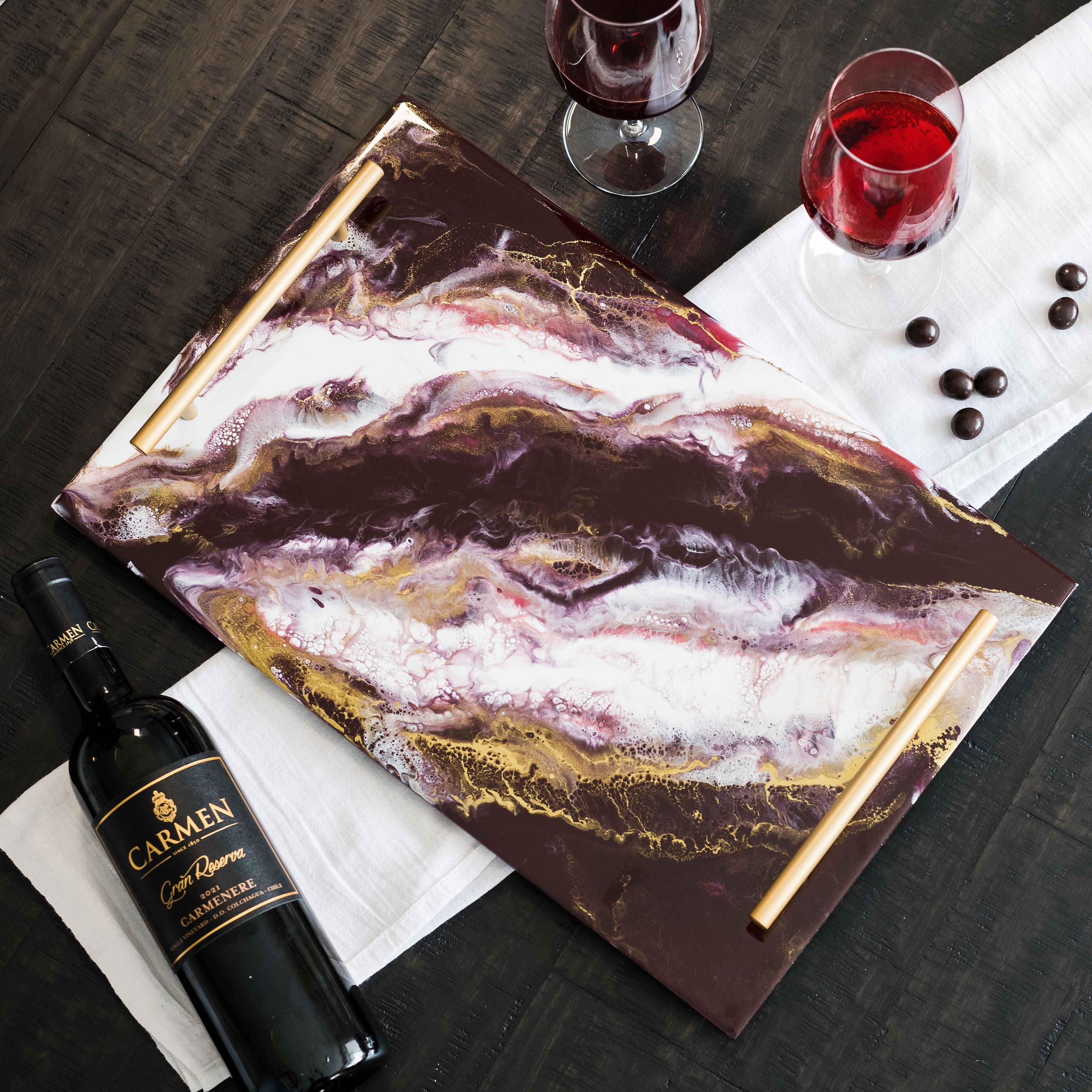 Acrylic Serving Tray - PRHOMZ