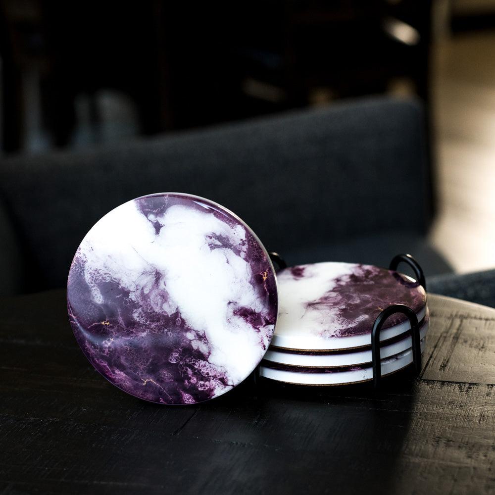 Ceramic Resin Coasters (NEW COLORS AVAILABLE!) - PRHOMZ