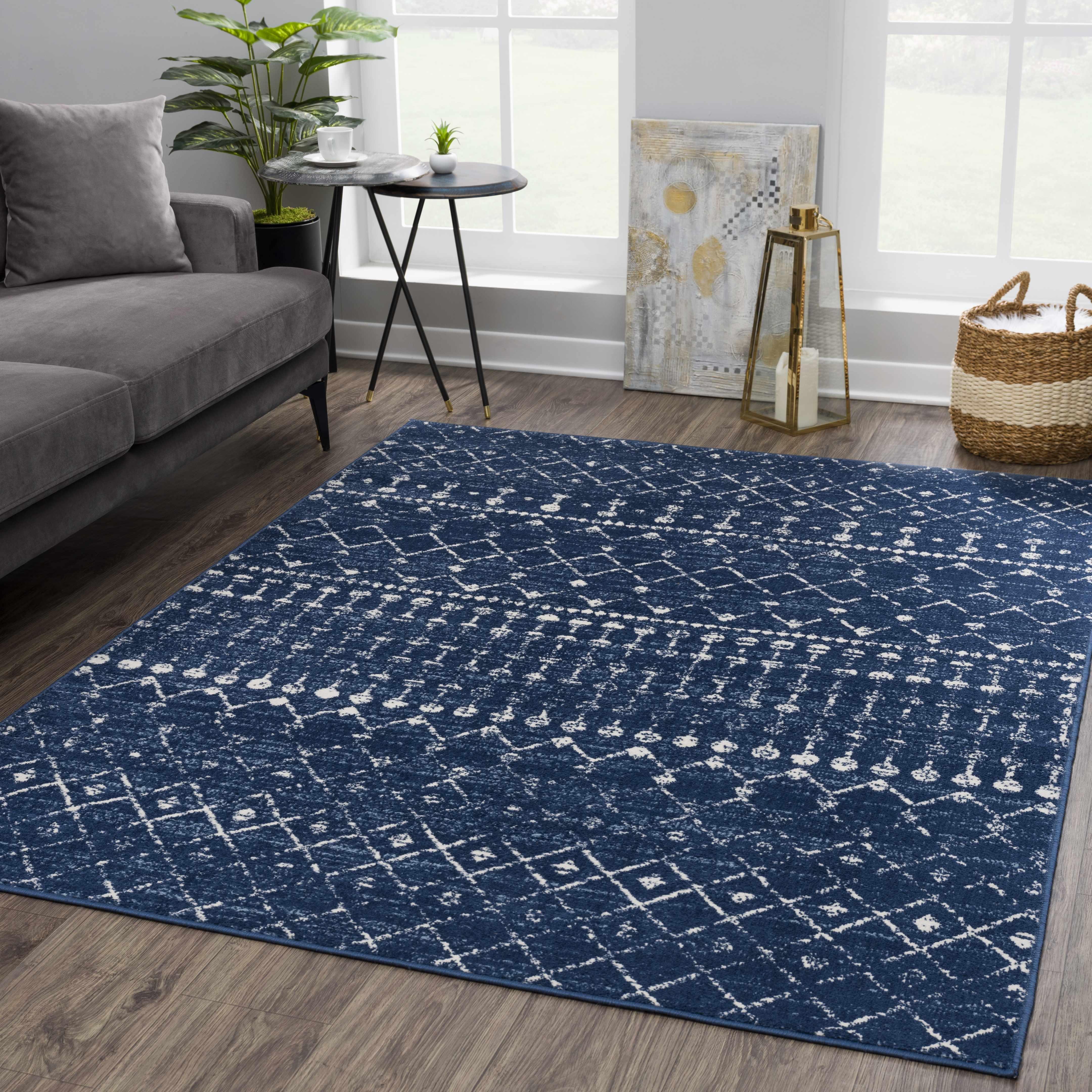 Tigrican Navy 2335 Area Rug - PRHOMZ