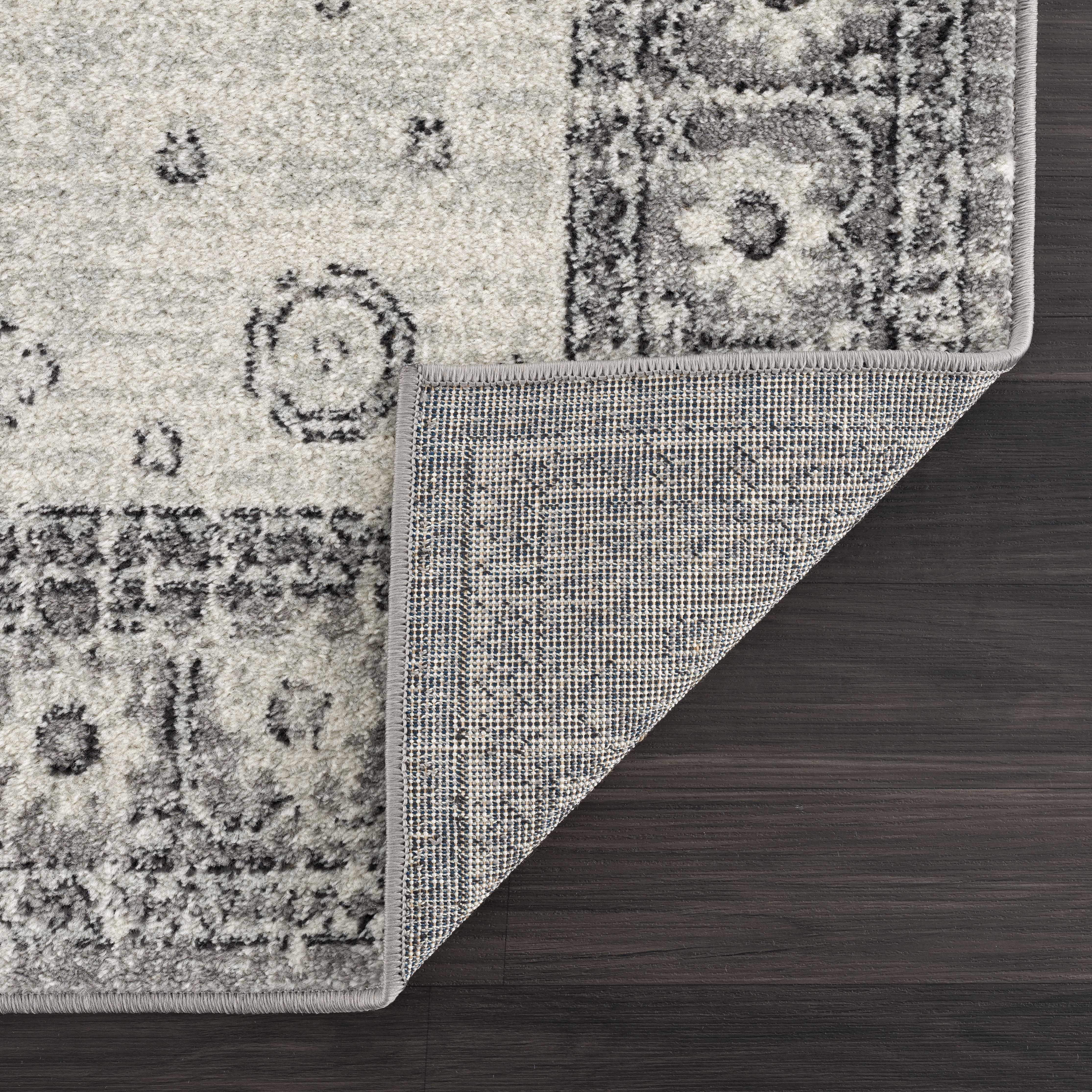 Marash 4605 Gray Area Carpet - Clearance - PRHOMZ