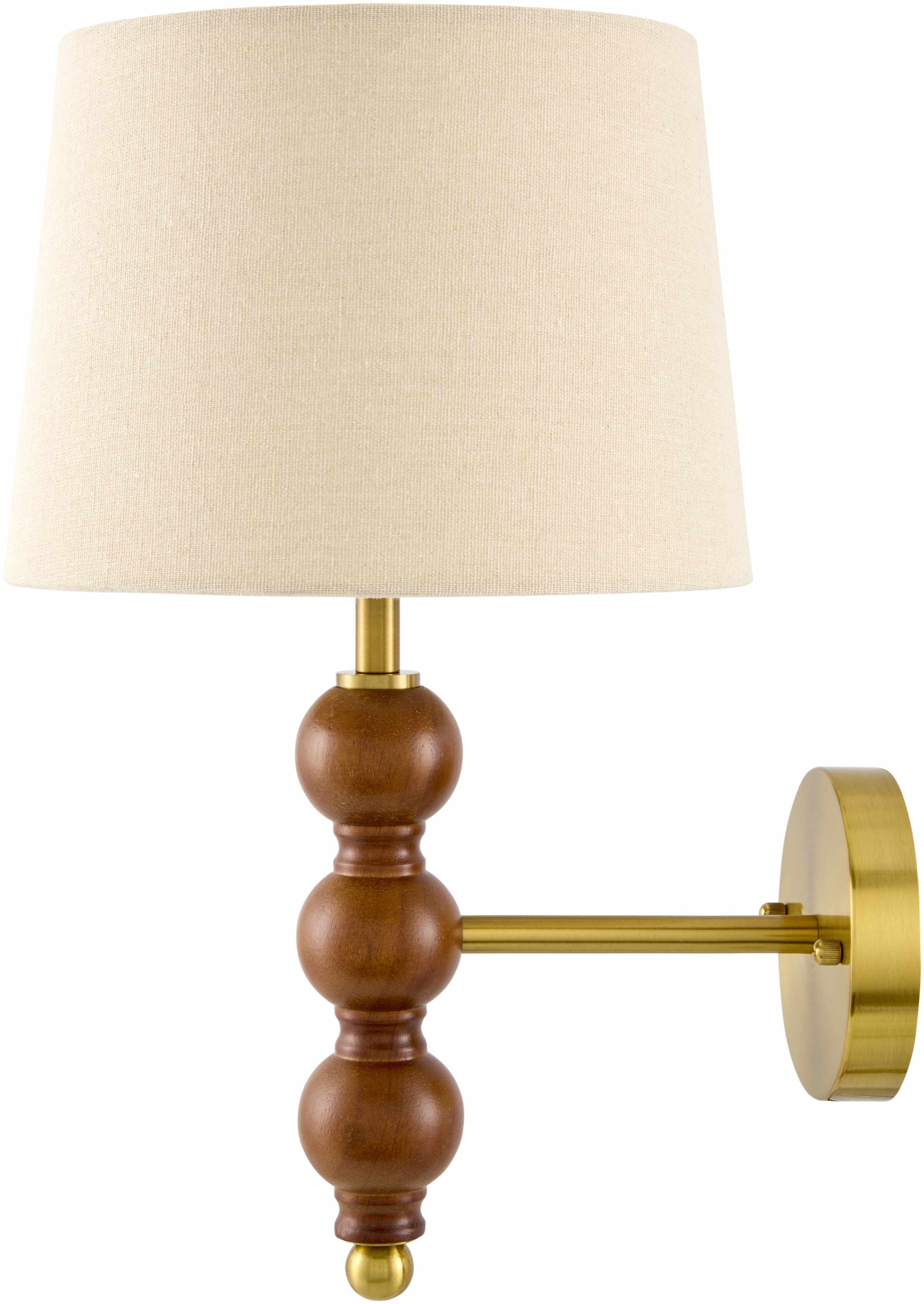 Dullewala Dark Brown Wall Sconce-4