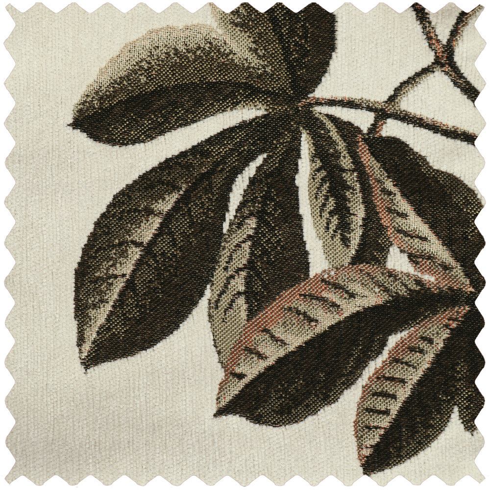 Dalila Black Floral Room Darkening Curtains