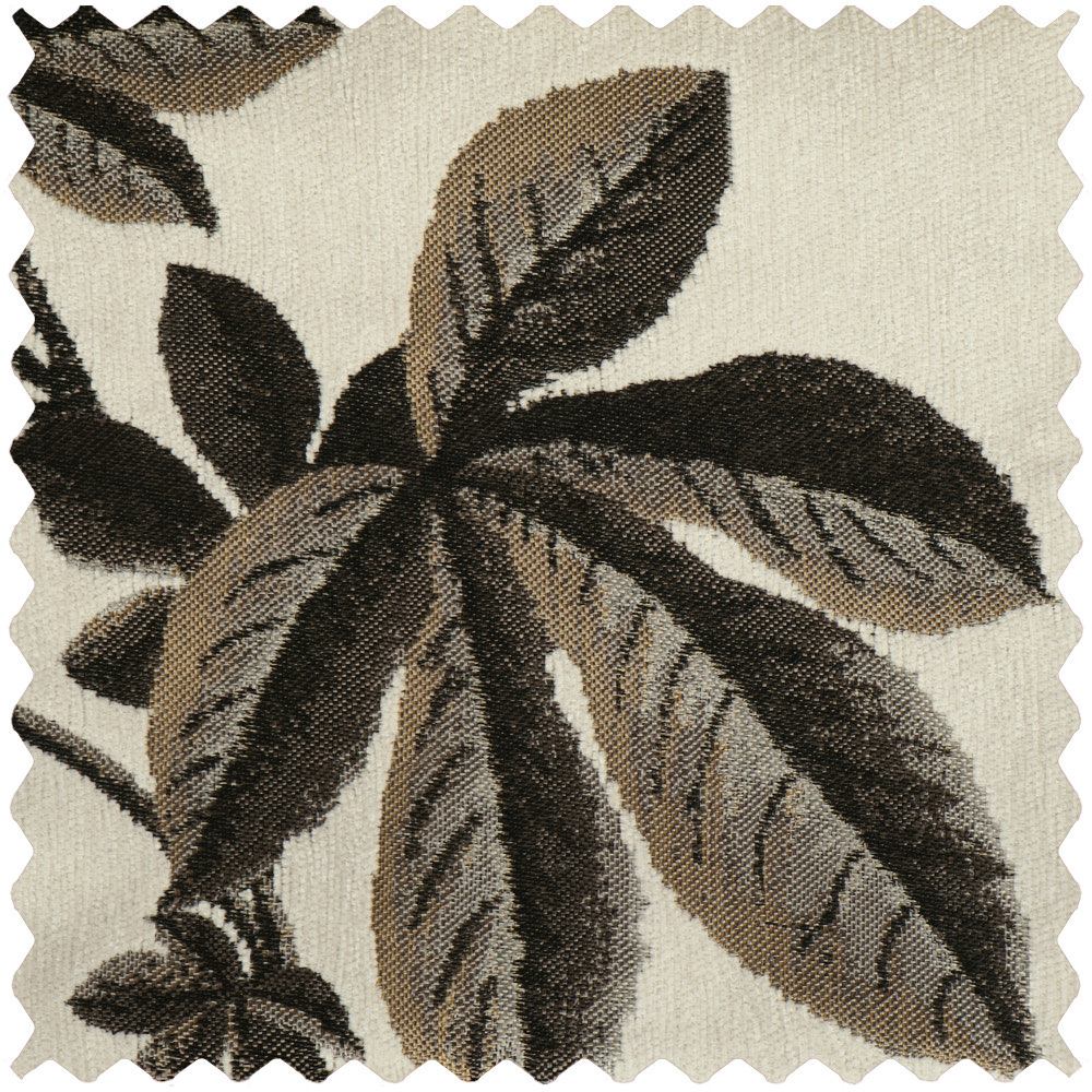 Dalila Black Floral Room Darkening Curtains
