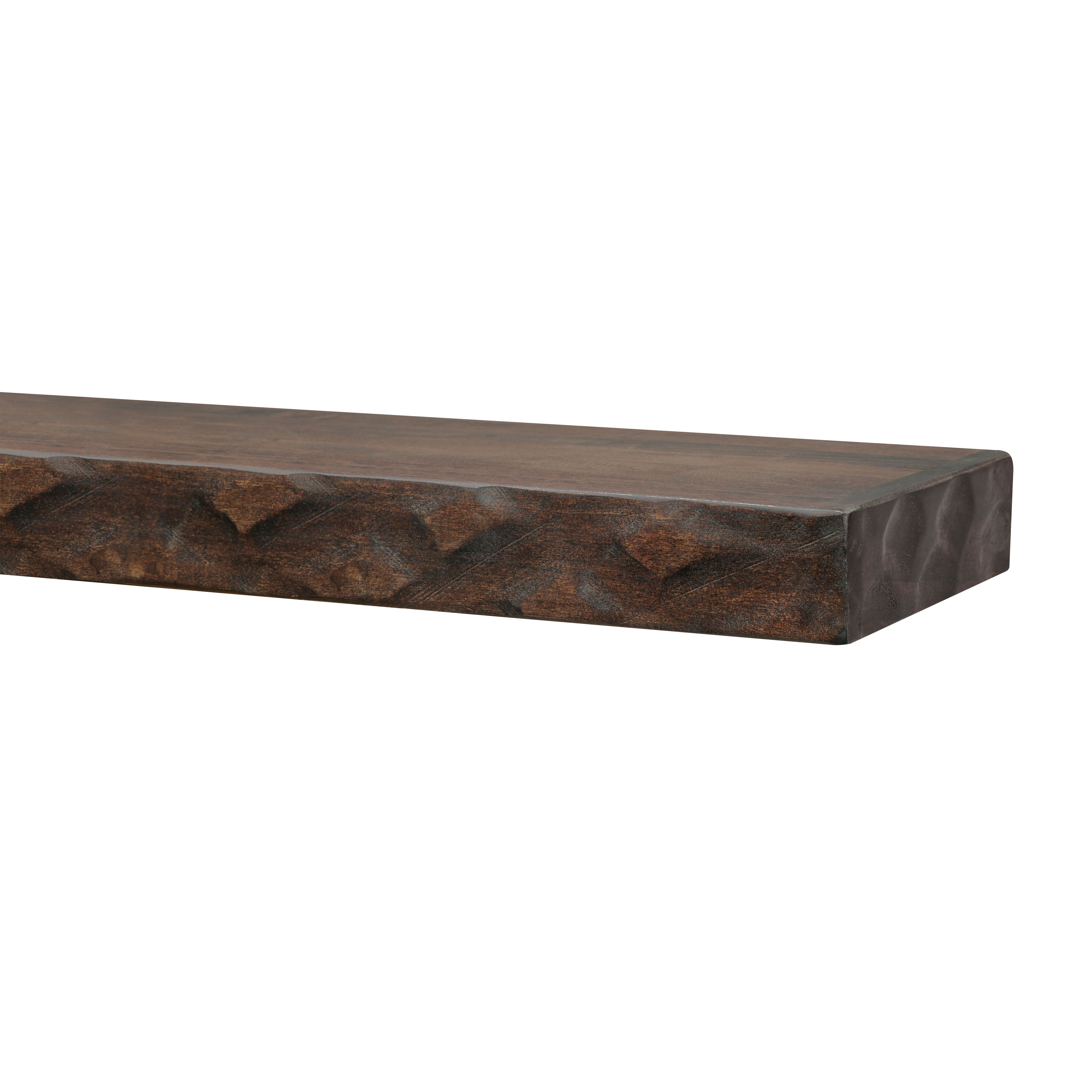 Hewn Floating Kitchen Shelf – Real Wood