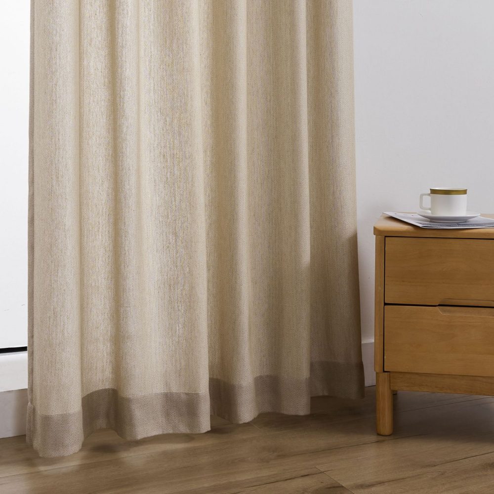 Darya Soft Semi Sheer Curtains