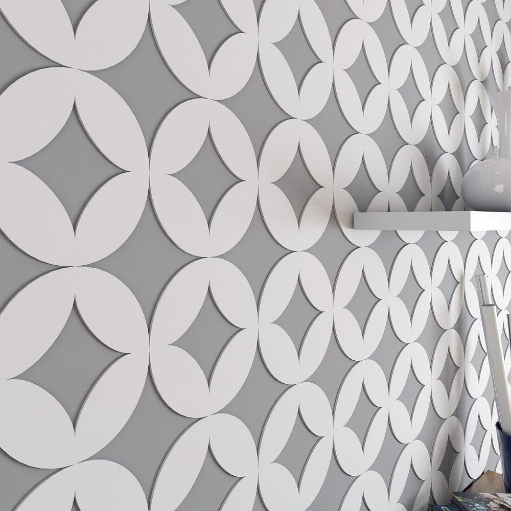 Diamonds 3D Wall Panels - PRHOMZ