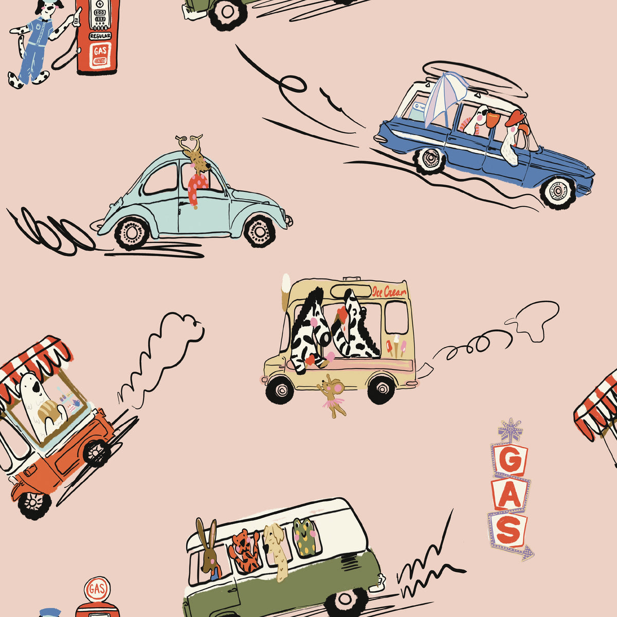 Diego Wallpaper by Grumble Co. Designs