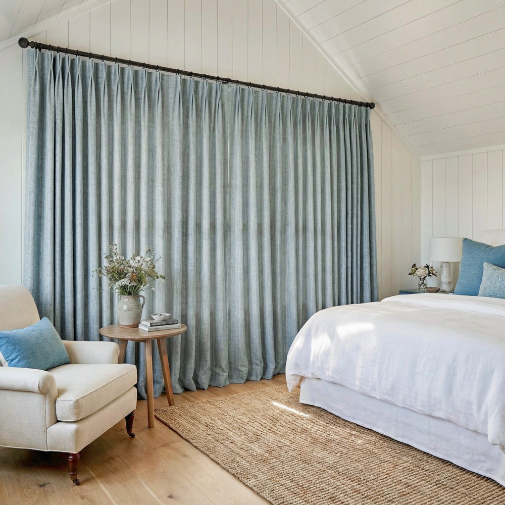 Doris Bamboo Textured Linen Curtains