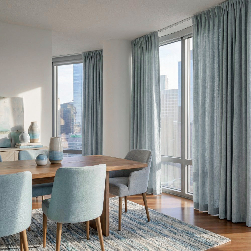 Doris Bamboo Textured Linen Curtains