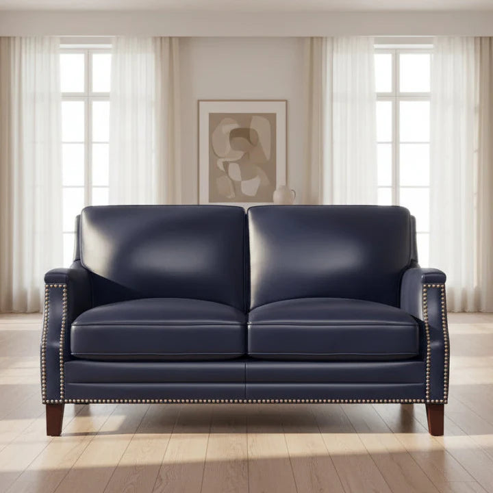 Dorma Leather Loveseat
