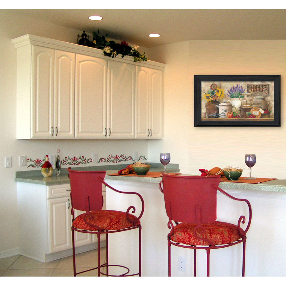 "Antique Kitchen" Framed Wall Art by Ed Wargo | Farmhouse Kitchen Print — Ready to Hang, Living Room & Kitchen Decor