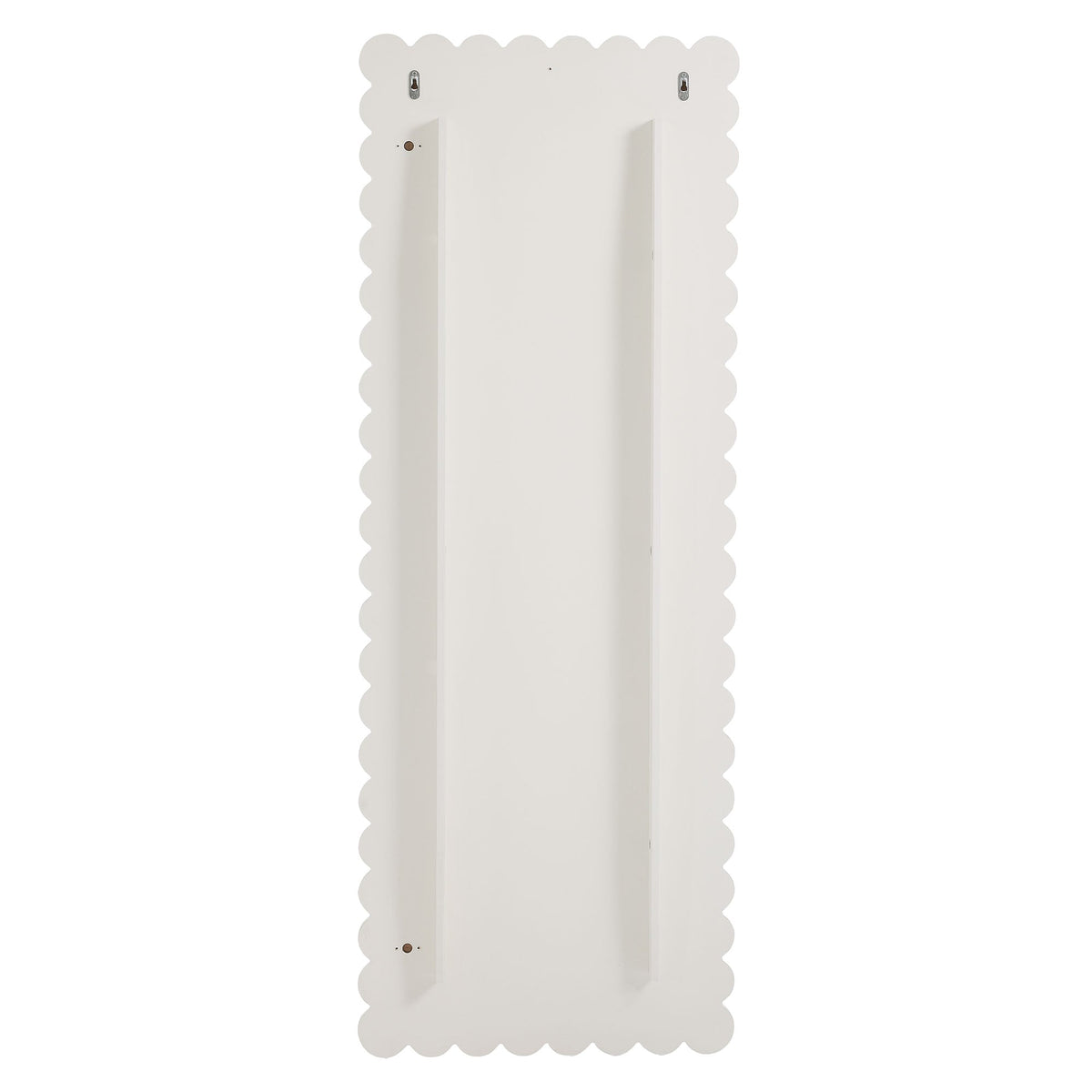 Emmeline Scalloped Rectangle Floor Mirror by Modway