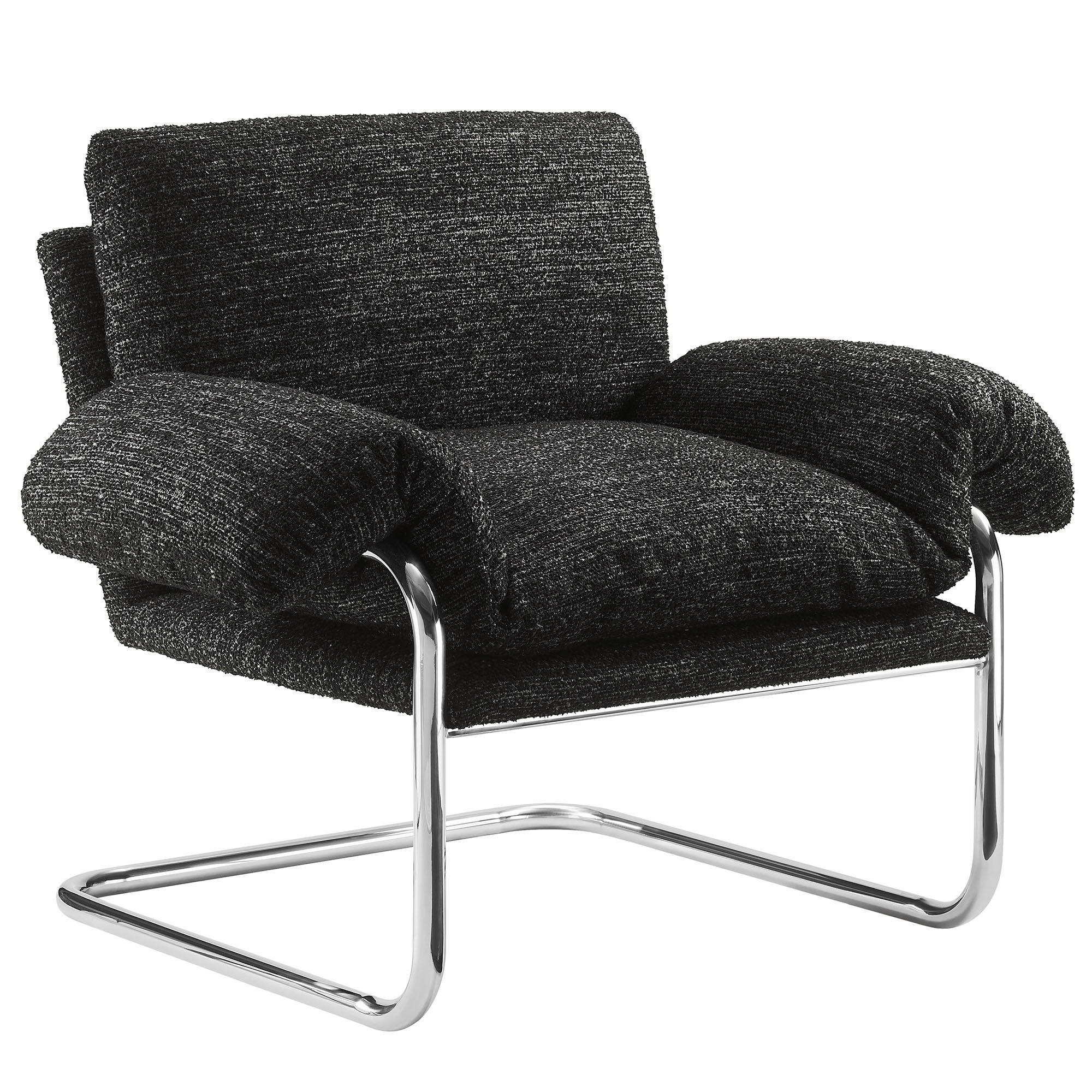 Ansel Boucle Fabric Accent Chair by Modway