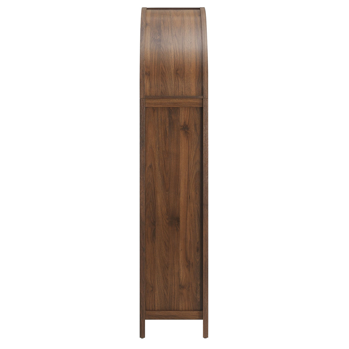 Calista 79" Tall Wide Rattan Arched Storage Cabinet by Modway